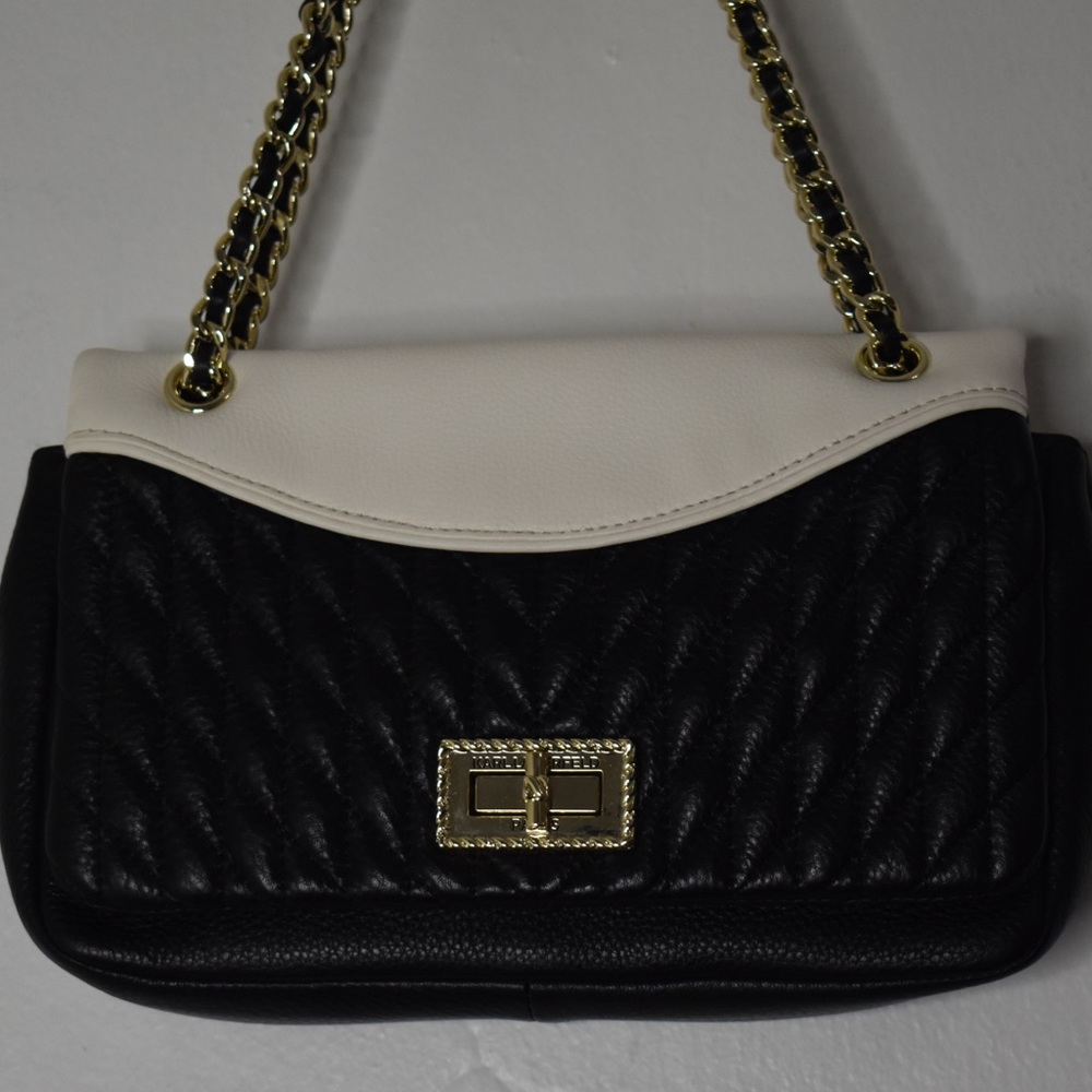 Karl Lagerfeld black Agyness Quilted bag - Picture 2 of 6
